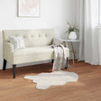 Vidaxl antislip vloerkleed van imitatie konijnenbont olite 50 x 80 cm