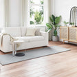 Vidaxl antislip vloerkleed van imitatie konijnenbont olite grijs