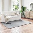 Vidaxl antislip vloerkleed van imitatie konijnenbont olite grijs