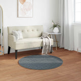 Vidaxl antislip vloerkleed van imitatie konijnenbont olite ø 100 cm