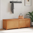Vidaxl opbergkist 150 x 45 x 45 cm massief eikenhout