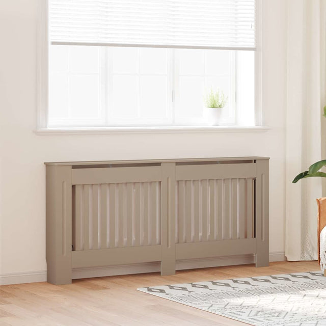Vidaxl radiatorafdekking 2 st sonoma eiken 172 x 19 x 81,5 cm