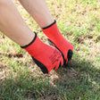 Vidaxl werkhandschoenen 24 st rood en zwart 10 xl latexcoating