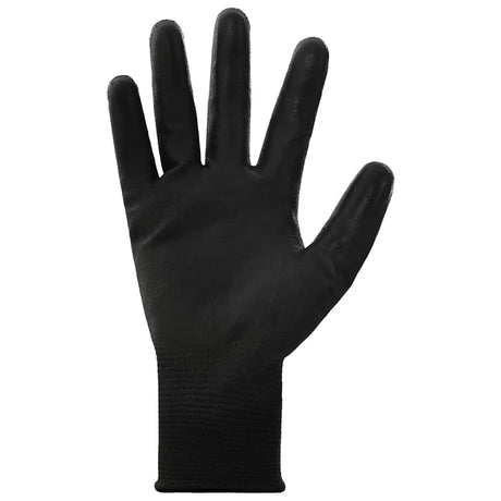 Vidaxl werkhandschoenen 12 st zwart 10 xl polyester