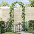 Vidaxl tuin boog groen 102 x 50 x 218 cm staal