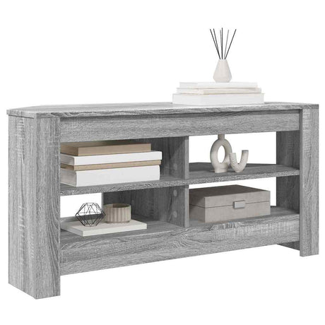 Vidaxl hoektvkast 102 x 41 x 50 cm grijs sonoma bewerkt hout