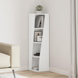 Vidaxl hoekkast 27,5x27x102cm bewerkt hout