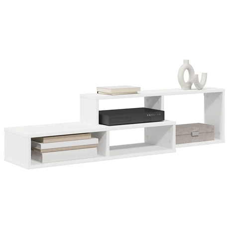 Vidaxl tv-stand 120x25x28,5cm bewerkt hout