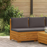 Vidaxl tuin midden sofa massief acaciahout bruin