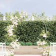 Vidaxl enkele trouwboog wit 220 x 45 x 200 cm staal