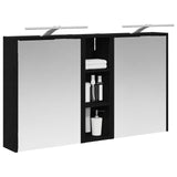 Vidaxl badkamerkastenset 3 st 106 x 16 x 62,5 cm bewerkt hout