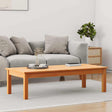 Vidaxl salontafel max bruin 110 x 50 x 30 cm massief grenenhout