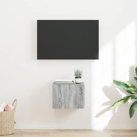 Vidaxl tv wandkast 39 x 31 x 29,5 cm grijs sonoma bewerkt hout