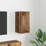 Vidaxl tv wandkast 30 x 31 x 60 cm oud hout bewerkt hout