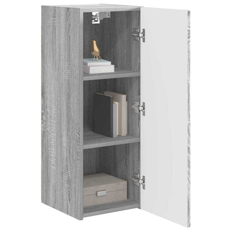 Vidaxl tv wandkast 30 x 31 x 80 cm grijs sonoma bewerkt hout