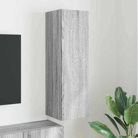 Vidaxl tv wandkast 30 x 31 x 100 cm grijs sonoma bewerkt hout