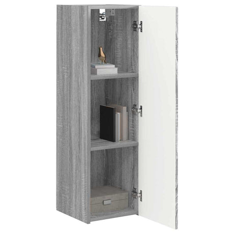 Vidaxl tv wandkast 2 st grijs sonoma bewerkt hout