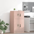 Vidaxl opbergkast roze 60 x 40 x 40 cm staal