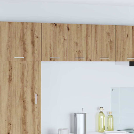 Vidaxl hangkast ambachtelijke eik en wit 30 x 31 x 40 cm bewerkt hout