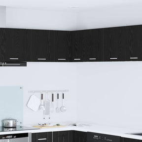 Vidaxl hangkast zwarte eik en wit 57 x 57 x 40 cm bewerkt hout