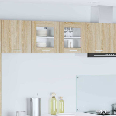 Vidaxl hangkast sonoma eiken 40 x 31 x 40 cm bewerkt hout