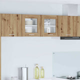 Vidaxl hangkast artisan eiken 40 x 31 x 40 cm bewerkt hout