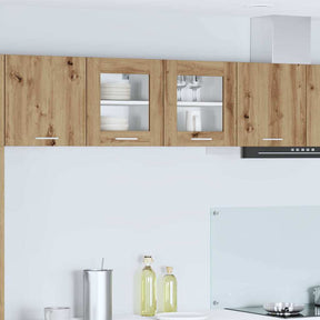 Vidaxl hangkast artisan eiken 40 x 31 x 40 cm bewerkt hout