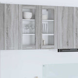 Vidaxl hangkast grijs sonoma 80 x 31 x 80 cm bewerkt hout