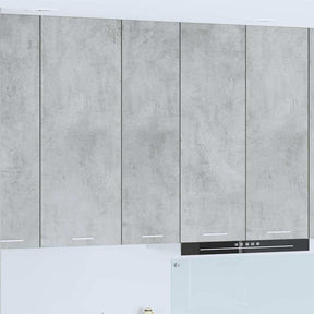 Vidaxl hangkast beton grijs 30 x 31 x 100 cm bewerkt hout