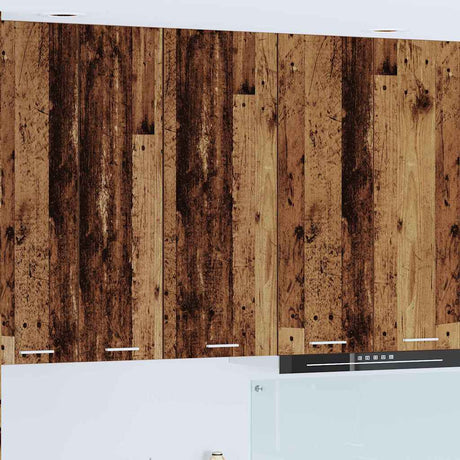 Vidaxl hangkast oudhout 40 x 31 x 100 cm bewerkt hout