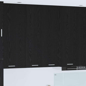 Vidaxl hangkast zwart eiken 60 x 31 x 100 cm bewerkt hout