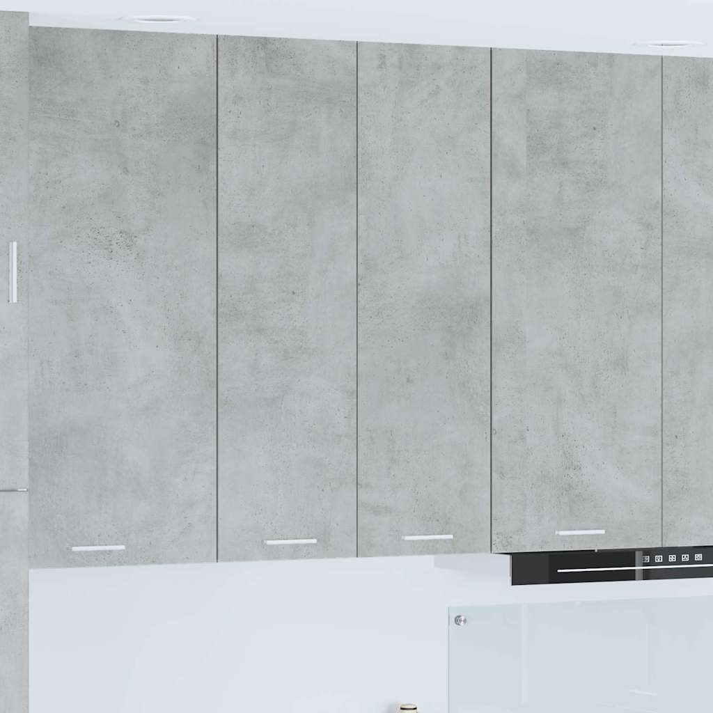 Vidaxl hangkast beton grijs 60 x 31 x 100 cm bewerkt hout