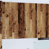 Vidaxl hangkast oudhout 80 x 31 x 100 cm bewerkt hout