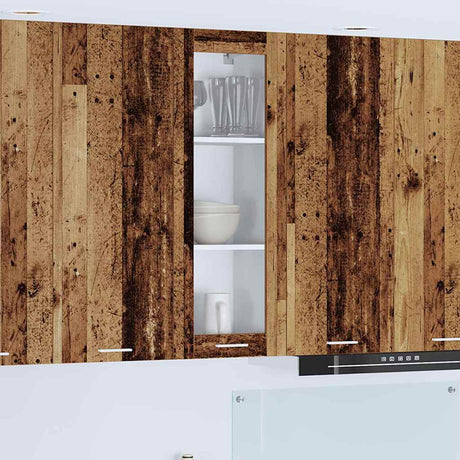 Vidaxl hangkast oudhout 40 x 31 x 100 cm bewerkt hout