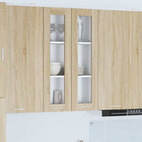 Vidaxl hangkast sonoma eiken 60 x 31 x 100 cm bewerkt hout