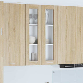 Vidaxl hangkast sonoma eiken 60 x 31 x 100 cm bewerkt hout