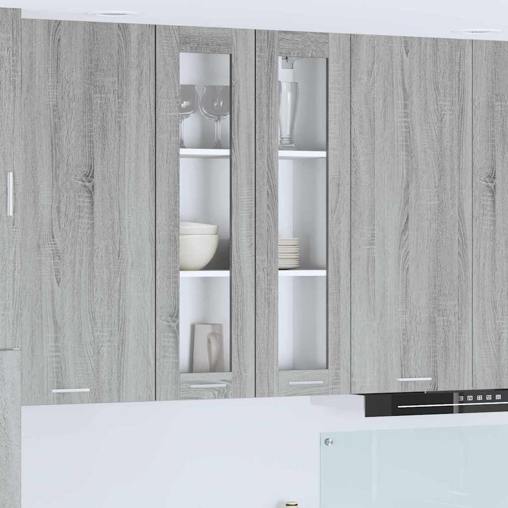 Vidaxl hangkast grijs sonoma 60 x 31 x 100 cm bewerkt hout