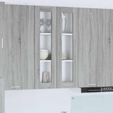 Vidaxl hangkast grijs sonoma 60 x 31 x 100 cm bewerkt hout