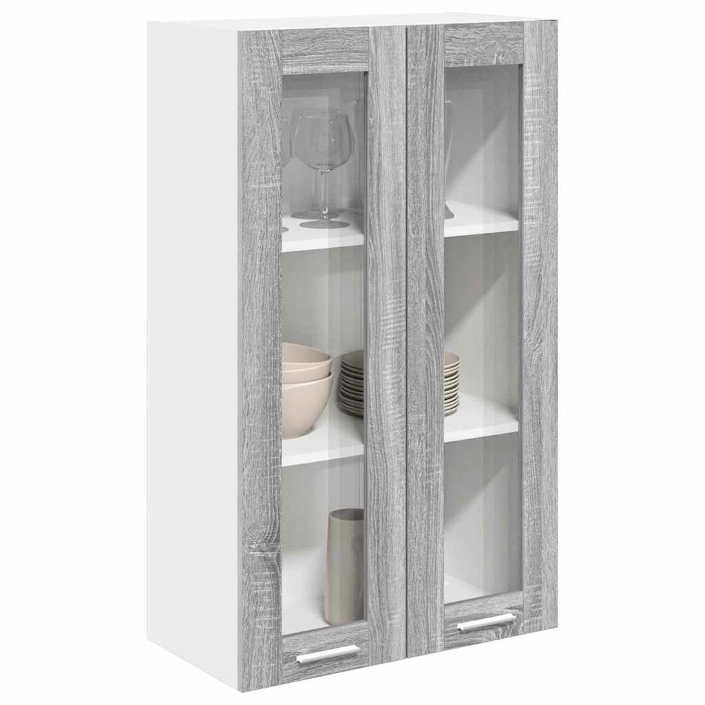 Vidaxl hangkast grijs sonoma 60 x 31 x 100 cm bewerkt hout