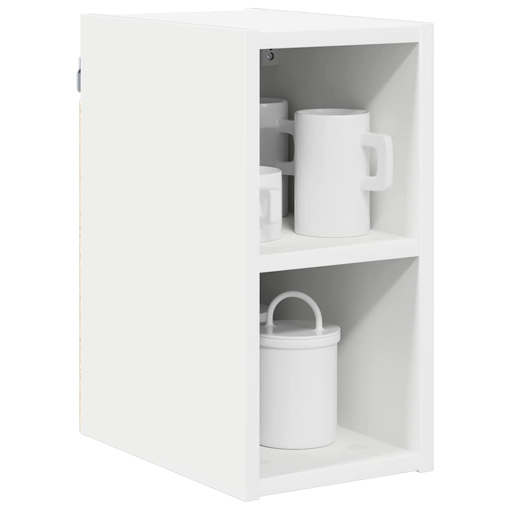 Vidaxl hangkast wit 20 x 29,5 x 40 cm bewerkt hout