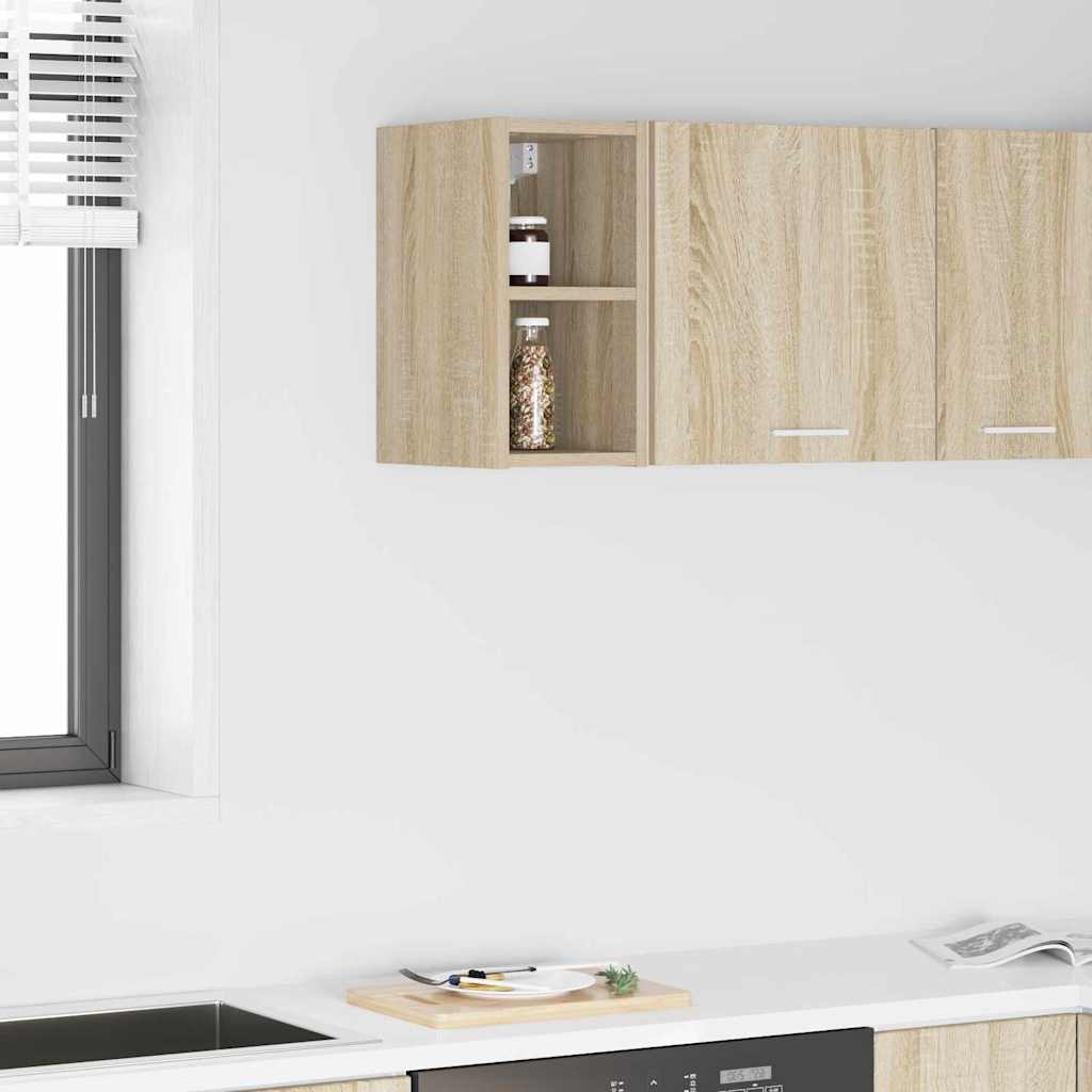 Vidaxl hangkast sonoma eiken 20 x 29,5 x 40 cm bewerkt hout