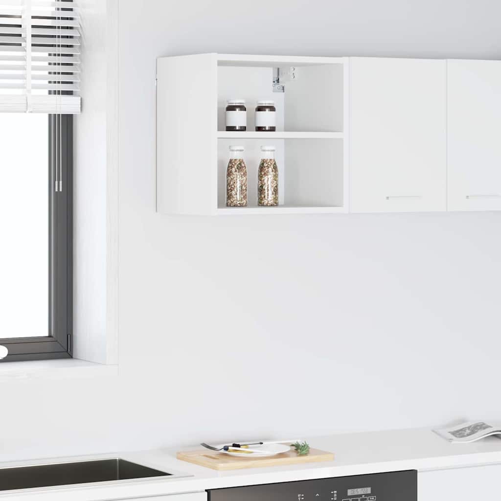 Vidaxl hangkast wit 40 x 29,5 x 40 cm bewerkt hout