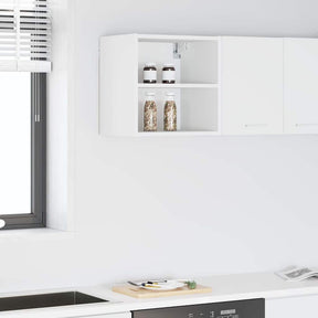 Vidaxl hangkast wit 40 x 29,5 x 40 cm bewerkt hout
