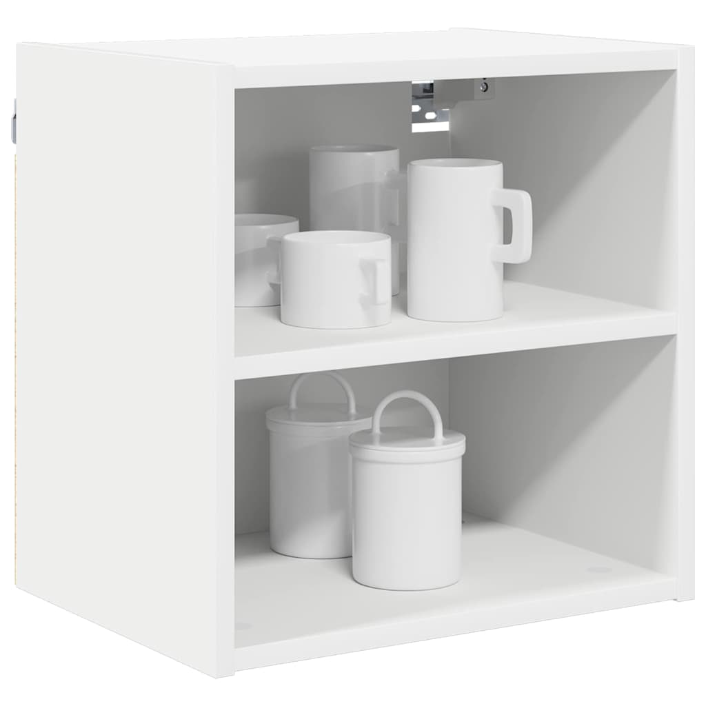Vidaxl hangkast wit 40 x 29,5 x 40 cm bewerkt hout