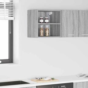 Vidaxl hangkast grijs sonoma 40 x 29,5 x 40 cm bewerkt hout