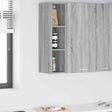 Vidaxl hangkast grijs sonoma 20 x 29,5 x 80 cm bewerkt hout