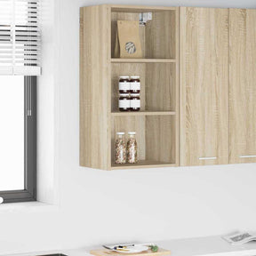 Vidaxl hangkast sonoma eiken 40 x 29,5 x 80 cm bewerkt hout
