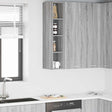 Vidaxl hangkast grijs sonoma 20 x 29,5 x 100 cm bewerkt hout