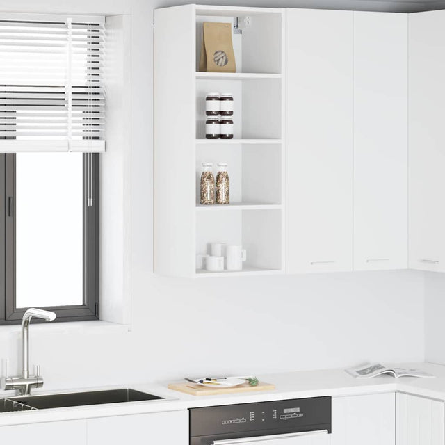 Vidaxl hangkast wit 40 x 29,5 x 100 cm bewerkt hout