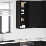 Vidaxl hangkast zwart eiken 40 x 29,5 x 100 cm bewerkt hout